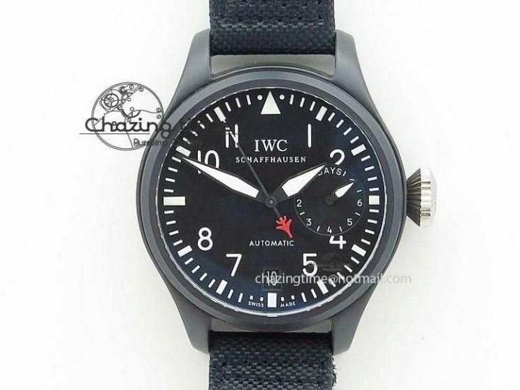 MIROTIME 0213 Mark XVIII ‘TOPGUN SFTI’ Ceramic M+F Best Edition Black Dial on Black Nylon Strap A MultiPurpose 7047